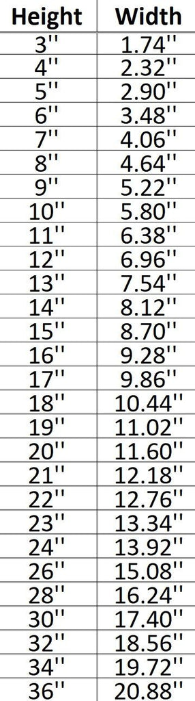 Vase 001 Shape Cutout in Wood, Acrylic or Acrylic Mirror - Signature Cutouts