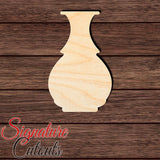 Vase 002 Shape Cutout in Wood, Acrylic or Acrylic Mirror - Signature Cutouts