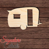 Vintage Camper 003 Shape Cutout