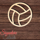 Volleyball 003 Shape Cutout
