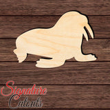 Walrus 002 Shape Cutout