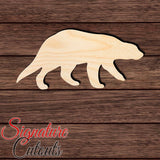 Wolverine 003 Shape Cutout in Wood, Acrylic or Acrylic Mirror Craft Shapes & Bases Signature Cutouts
