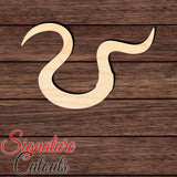 Worm 001 Shape Cutout