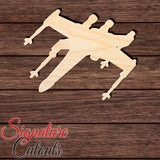 X-Wing Fighter Ship Shape Cutout