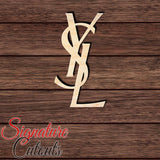 YSL Designer Logo 001 Shape Cutout
