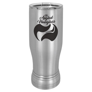 14 oz. Stainless Steel Pilsner Tumbler Signature Cutouts Stainless Steel 