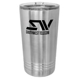 16 oz. Stainless Steel Pint Tumbler Signature Cutouts 