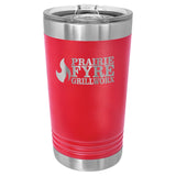 16 oz. Stainless Steel Pint Tumbler Signature Cutouts Red 