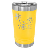 16 oz. Stainless Steel Pint Tumbler Signature Cutouts Yellow 