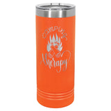 22 oz. Skinny Double Insulated Tumbler Signature Cutouts 