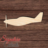 Airplane 011 Shape Cutout