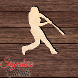Baseball 023 Shape Cutout in Wood Craft Shapes & Bases Signature Cutouts 