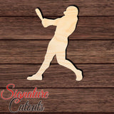 Baseball 024 Shape Cutout in Wood Craft Shapes & Bases Signature Cutouts 