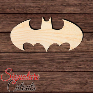 Bat 031 Shape Cutout in Wood Craft Shapes & Bases Signature Cutouts 