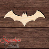 Bat 032 Shape Cutout in Wood Craft Shapes & Bases Signature Cutouts 