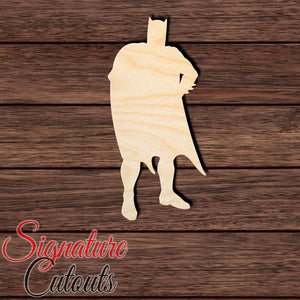 Bat 038 Shape Cutout in Wood Craft Shapes & Bases Signature Cutouts 