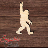 Bigfoot 002 Shape Cutout for Crafting, Home & Room Décor, and other DIY projects - Many Sizes Available
