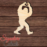Bigfoot 003 Shape Cutout for Crafting, Home & Room Décor, and other DIY projects - Many Sizes Available