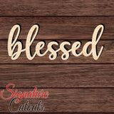 blessed 001 Shape Cutout Craft Shapes & Bases Signature Cutouts 