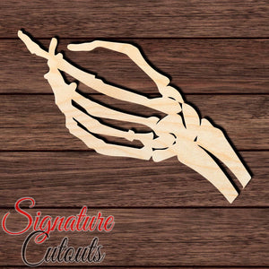 Bony Hand 001 Shape Cutout Craft Shapes & Bases Signature Cutouts 