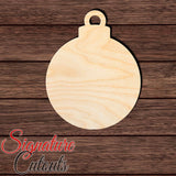 Christmas Ornament 005 Shape Cutout in Wood Craft Shapes & Bases Signature Cutouts 
