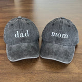 Custom Embroidered Hat, Grandpa Cap With Date, Dad Hat, Vintage Baseball Hat, Daddy Est Year Shirt, Gift For New Dad, Father's Day Gift Caps Signature Cutouts 