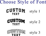 Custom Text Shirt, Personalized Shirt, Custom Text Tee, Customized Shirt, College Style Tee, Real Glitter Signature Cutouts 