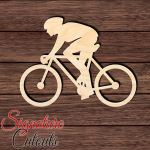 Cycling 003 Shape Cutout Craft Shapes & Bases Signature Cutouts 