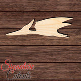 Dinosaur 027 - Pterodactyl Shape Cutout in Wood Craft Shapes & Bases Signature Cutouts 