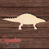 Dinosaur 036 - Silvisaurus Shape Cutout in Wood