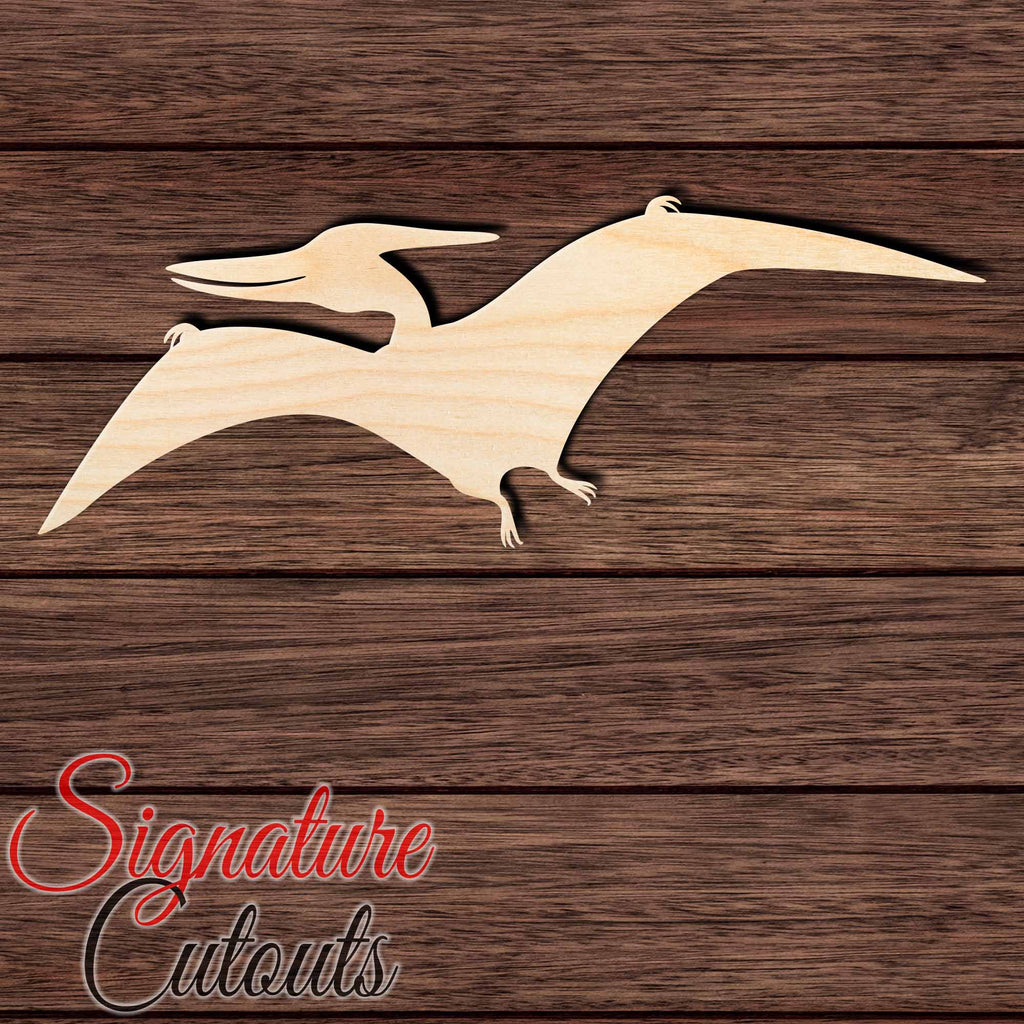 Dinosaur 038 - Pterandodon Shape Cutout in Wood for Crafting, Home & Room  Décor, and other DIY projects