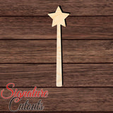 Fairy Wand 001 Wooden Shape Cutout Craft Shapes & Bases Signature Cutouts 