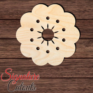 Flower 006 Shape Cutout Craft Shapes & Bases Signature Cutouts 