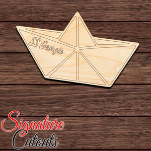 Georgie's Boat IT Shape Cutout Craft Shapes & Bases Signature Cutouts 