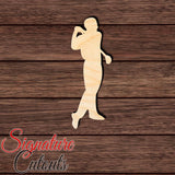 Golfer 004 Shape Cutout