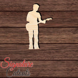 Guitar Player 001 Shape Cutout Craft Shapes & Bases Signature Cutouts 