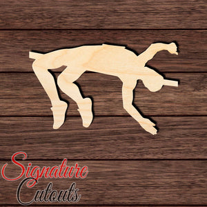 High Jump 002 Shape Cutout Craft Shapes & Bases Signature Cutouts 