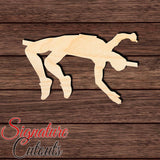 High Jump 002 Shape Cutout