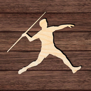 Javelin Throw 003 Shape Cutout Craft Shapes & Bases Signature Cutouts 