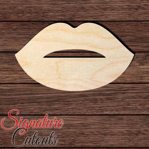 Lips 001 Shape Cutout Craft Shapes & Bases Signature Cutouts 