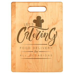 Maple Cutting Board, 13-3/4" x 9-3/4" #162 Signature Custom Works 
