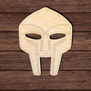 MF Doom Mask 001 Shape Cutout Craft Shapes & Bases Signature Cutouts 