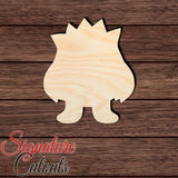 Monster 018 Shape Cutout for Crafting, Home & Room Décor, and other DIY projects - Many Sizes Available