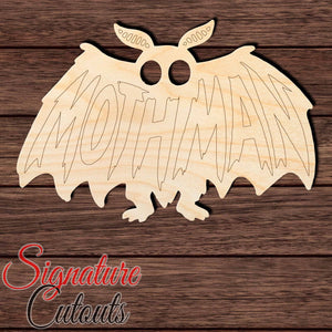 Mothman 001 Shape Cutout Craft Shapes & Bases Signature Cutouts 