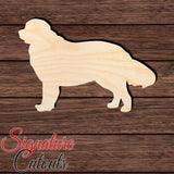 Newfoundland 003 Shape Cutout in Wood for Crafting, Home & Room Décor, and other DIY projects - Many Sizes Available
