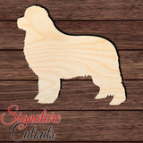 Newfoundland 005 Shape Cutout in Wood for Crafting, Home & Room Décor, and other DIY projects - Many Sizes Available