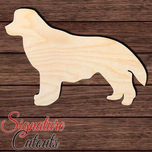 Newfoundland 007 Shape Cutout in Wood Craft Shapes & Bases Signature Cutouts 