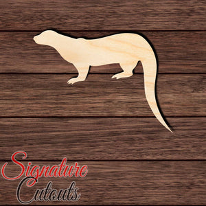 Otter 002 Shape Cutout Craft Shapes & Bases Signature Cutouts 