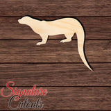 Otter 002 Shape Cutout Craft Shapes & Bases Signature Cutouts 