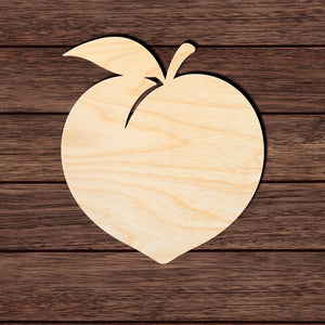 Peach 001 Shape Cutout Craft Shapes & Bases Signature Cutouts 